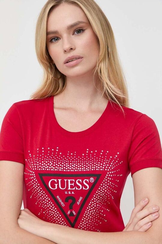 

Футболки Guess, красный