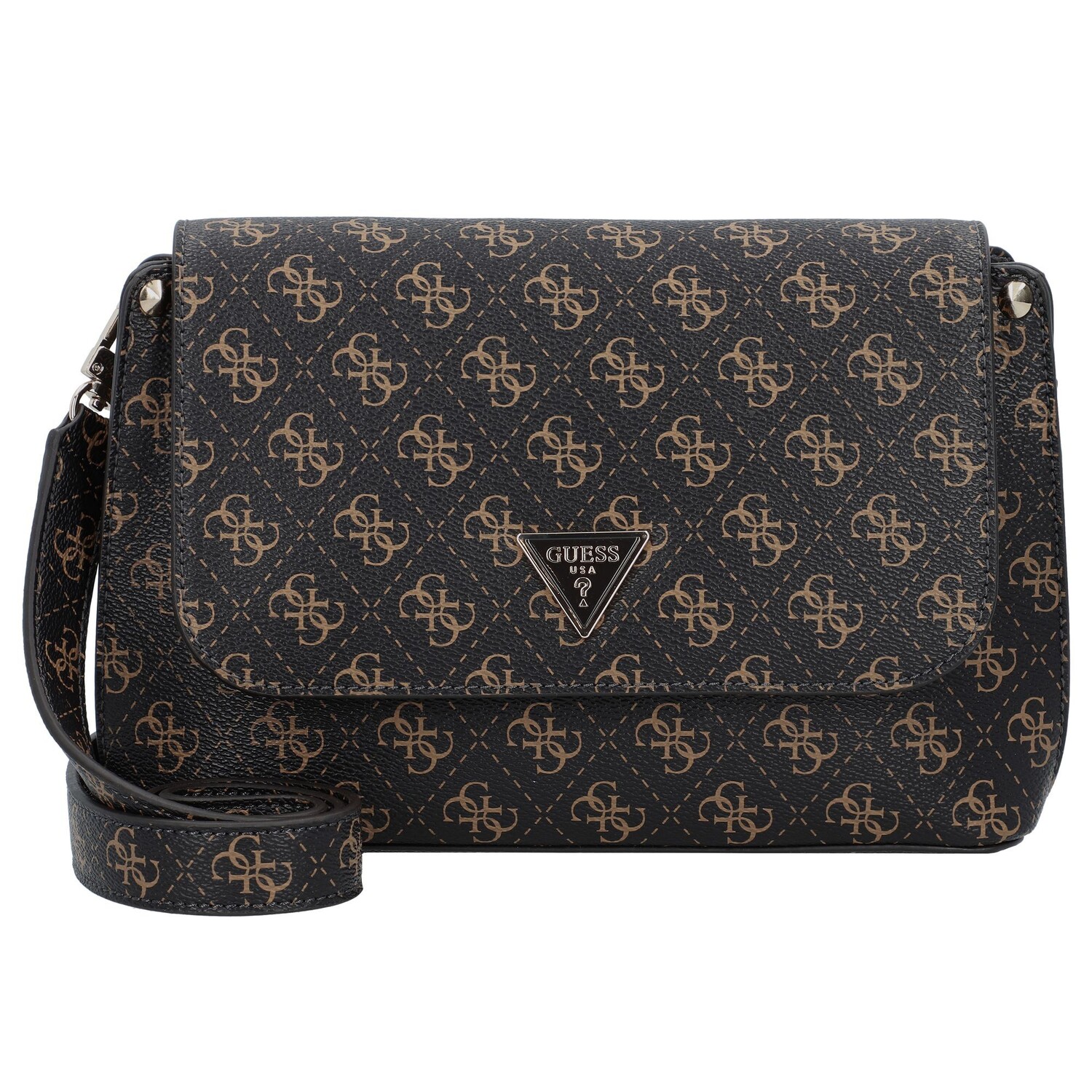 

Сумка через плечо Guess Meridian Umhängetasche 25.5 см, цвет brown logo