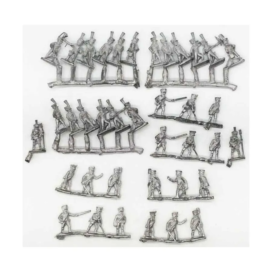 

Коллекция французского артиллерийского расчета №1, Napoleonic Miniatures - Loose Miniatures (15mm) (Minifigs)
