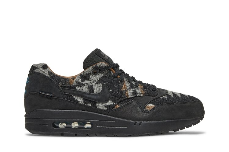 

Кроссовки Nike Air Max 1 QS 'Pendleton', черный