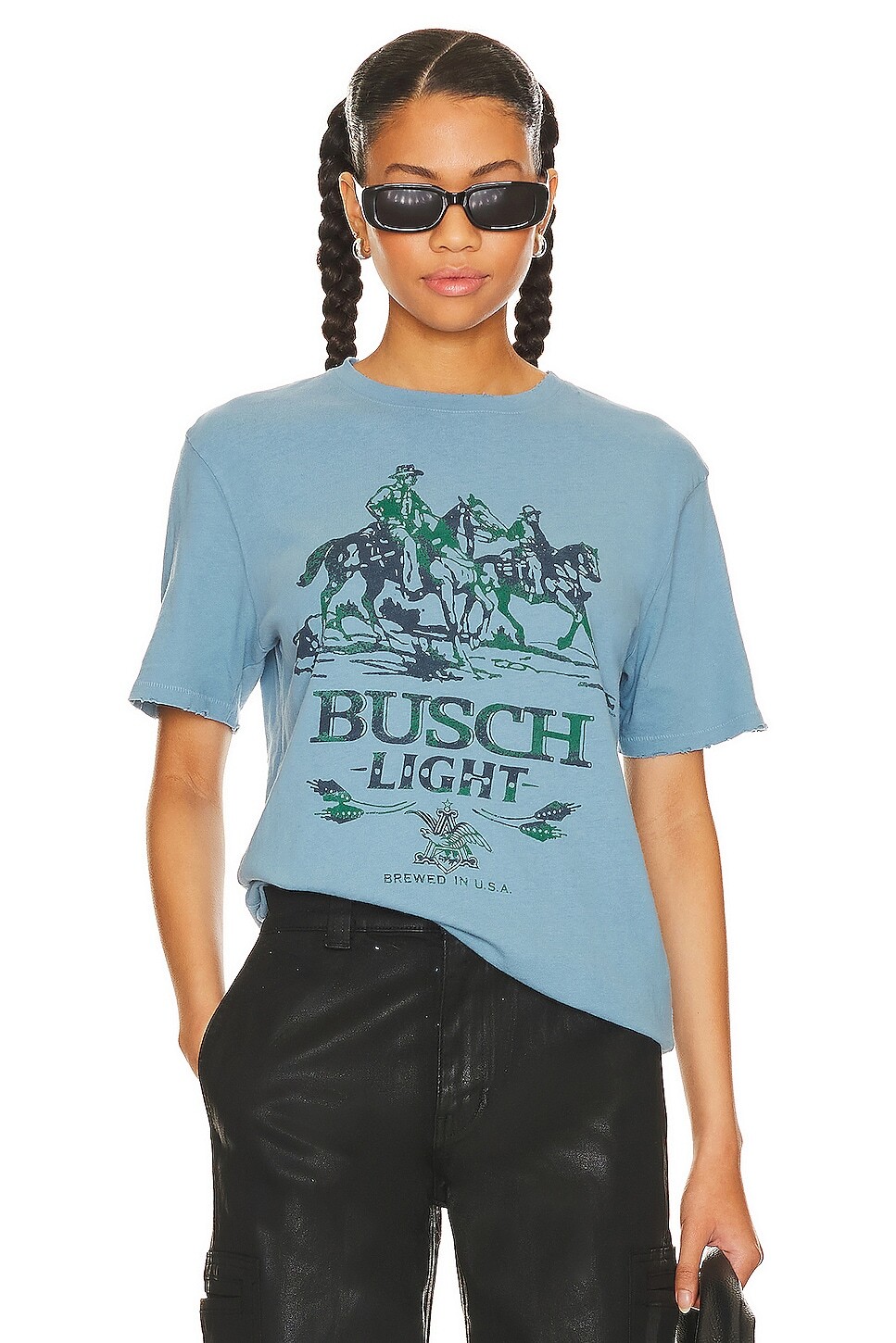 

Футболка Junk Food Busch Light, цвет Ashley Blue