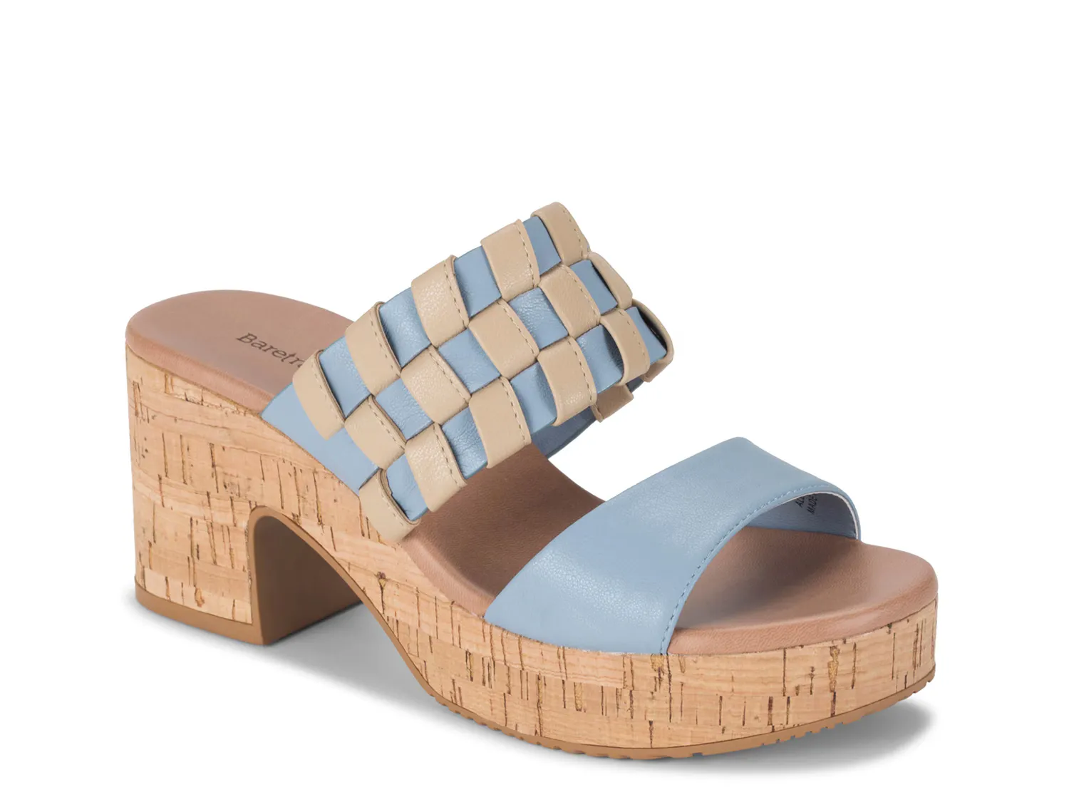 

Сандалии Mavis Platform Sandal Baretraps, цвет bluesynthetic_cork