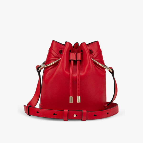 

Кожаная сумка-ведро By My Side Christian Louboutin, цвет loubi