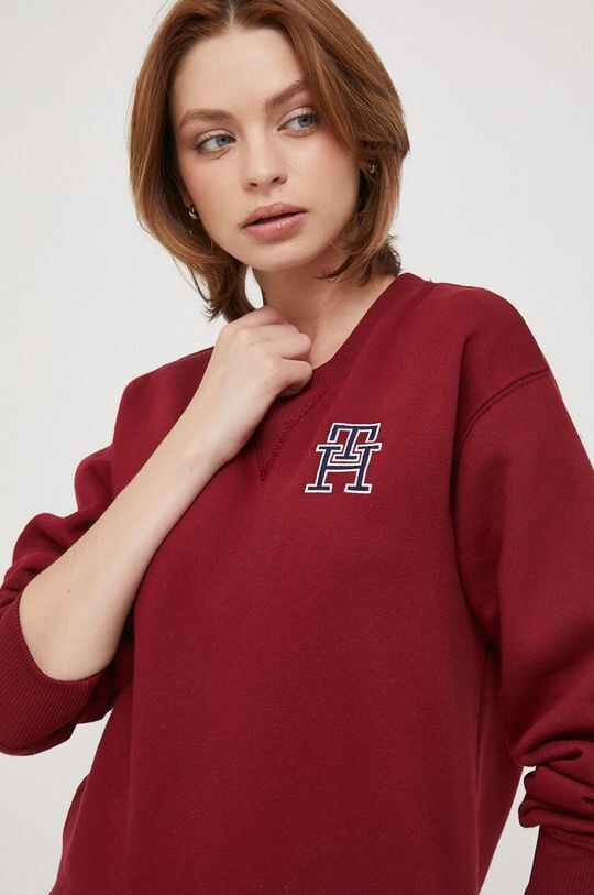 

Толстовка Tommy Hilfiger, бордовый, Красный