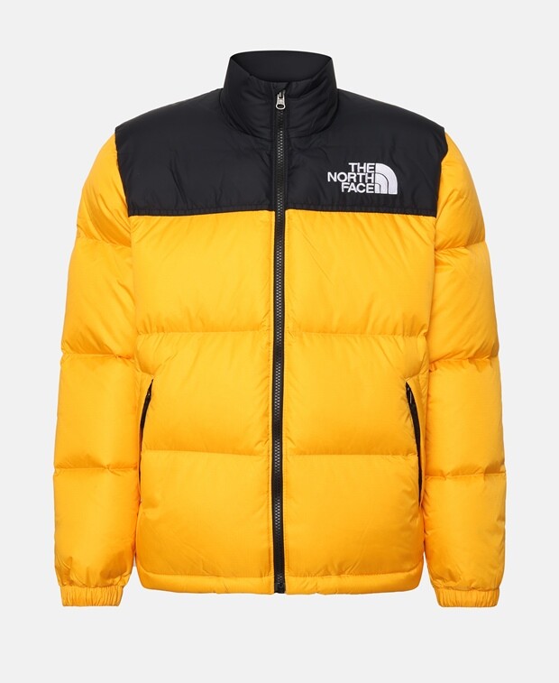 

Пуховик The North Face, золотой
