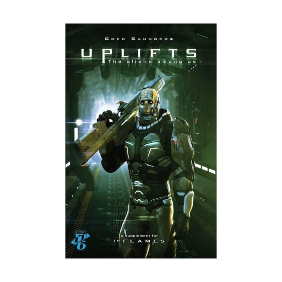 

In Flames - Uplifts, Role Playing Games - Science Fiction & Horror (Cubicle Seven), мягкая обложка