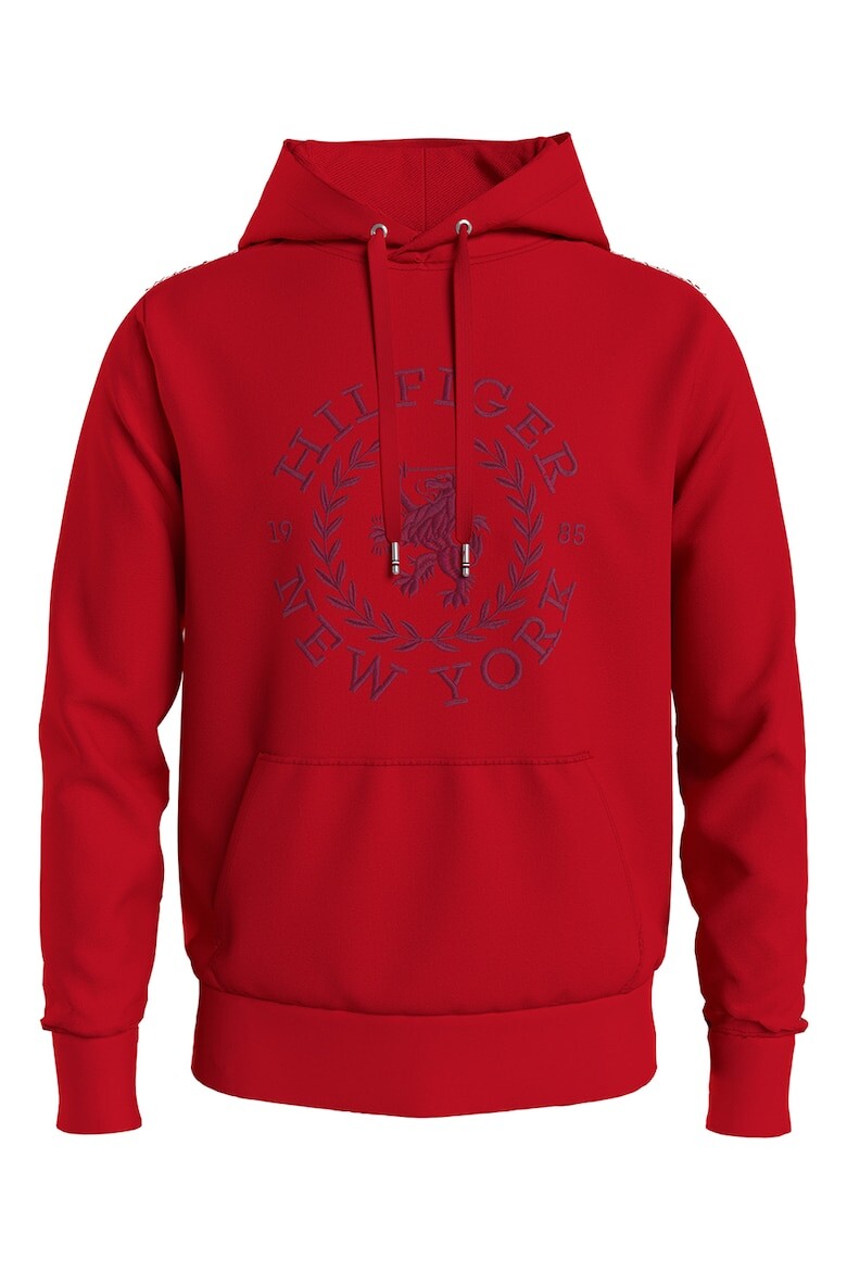 

Толстовка с вышитым логотипом Tommy Hilfiger, красный