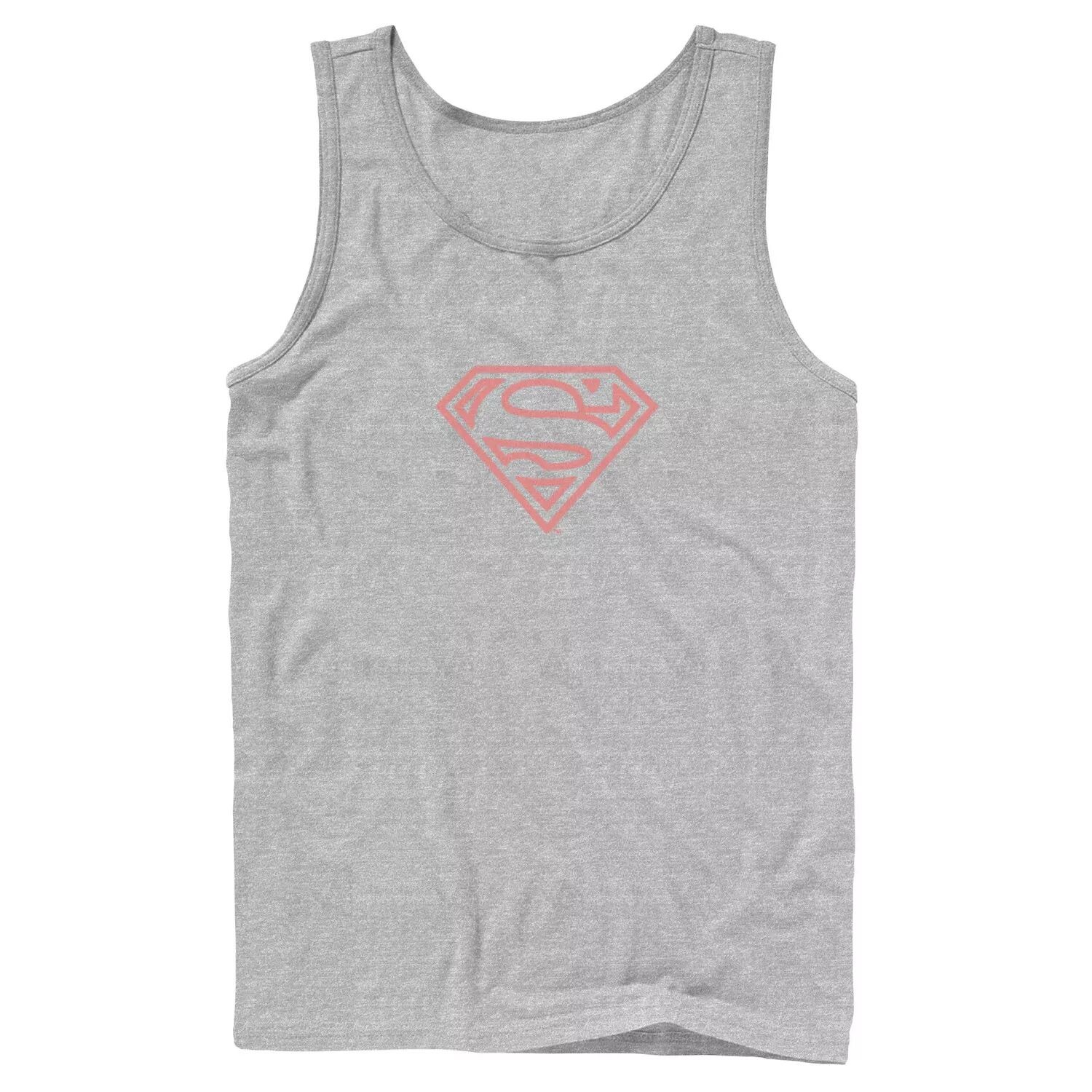

Мужская майка с логотипом DC Comics Superman Red Line Art Licensed Character