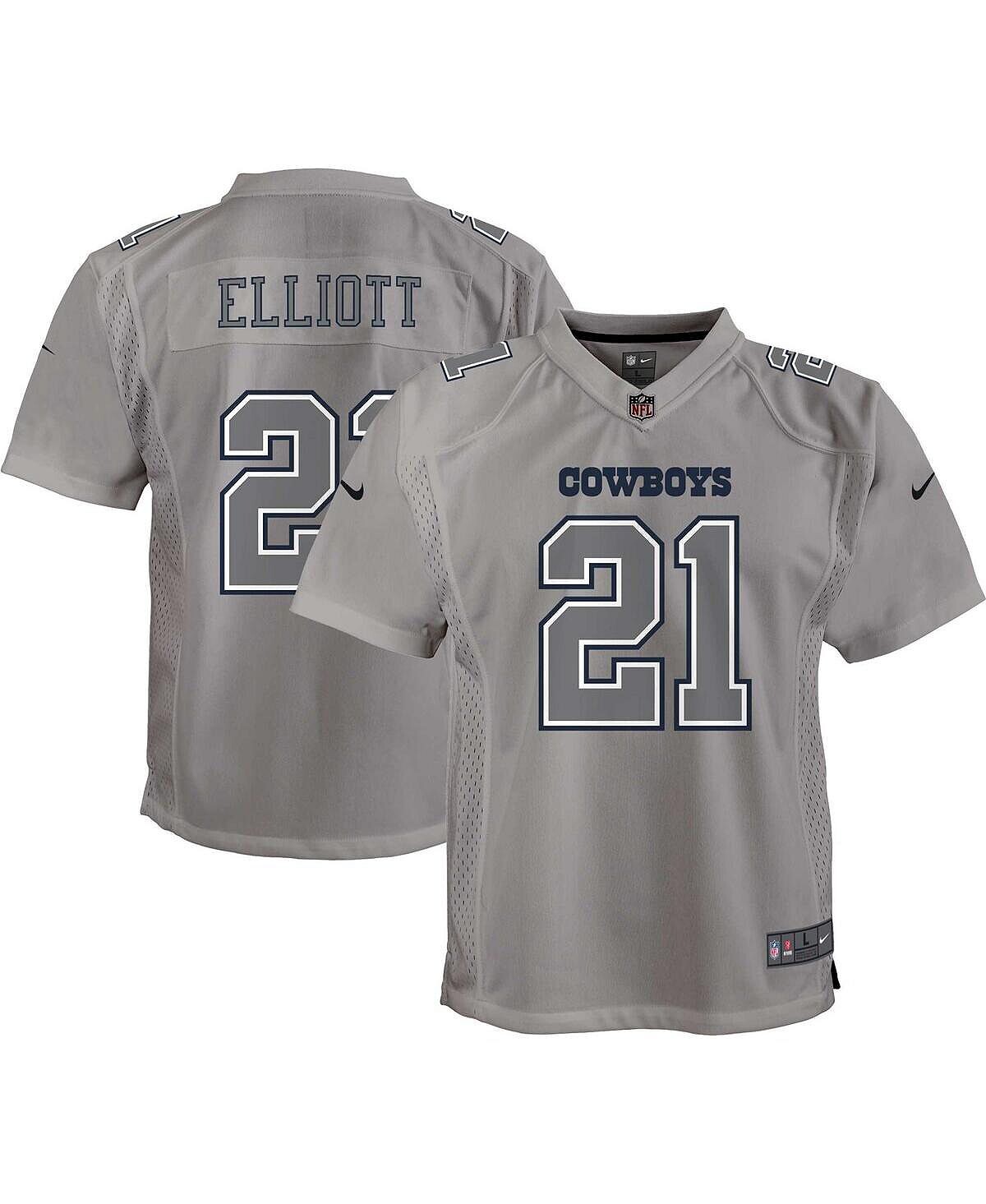 

Джерси Big Boys Ezekiel Elliott Grey Dallas Cowboys Атмосфера игры Nike