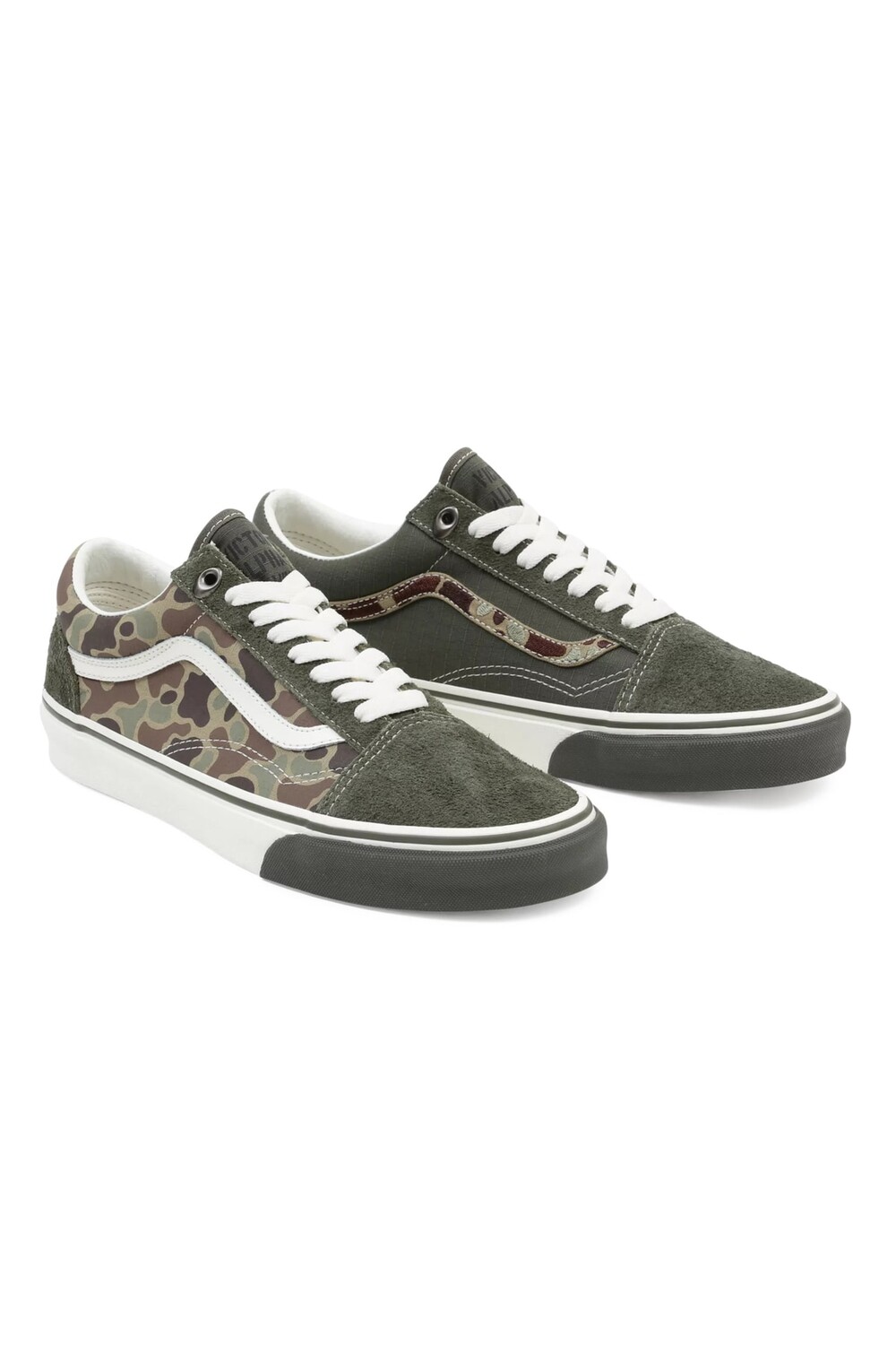 

Кроссовки - Хаки - Плоские Vans, хаки