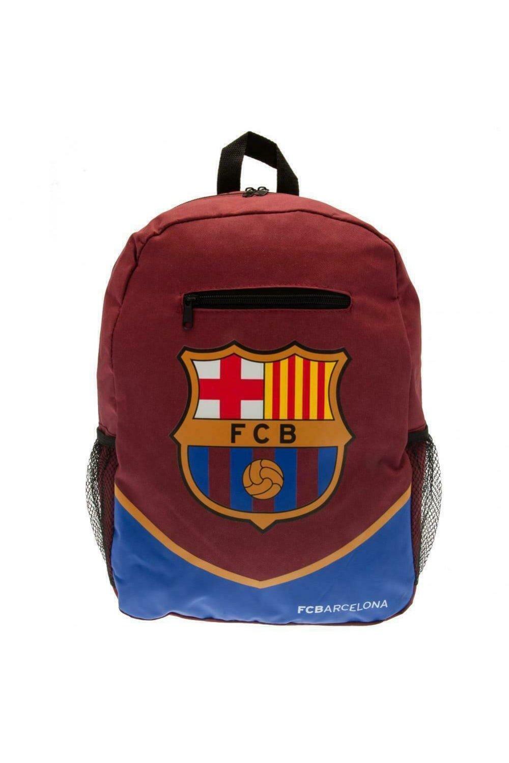 Рюкзак с гербом FC Barcelona, красный