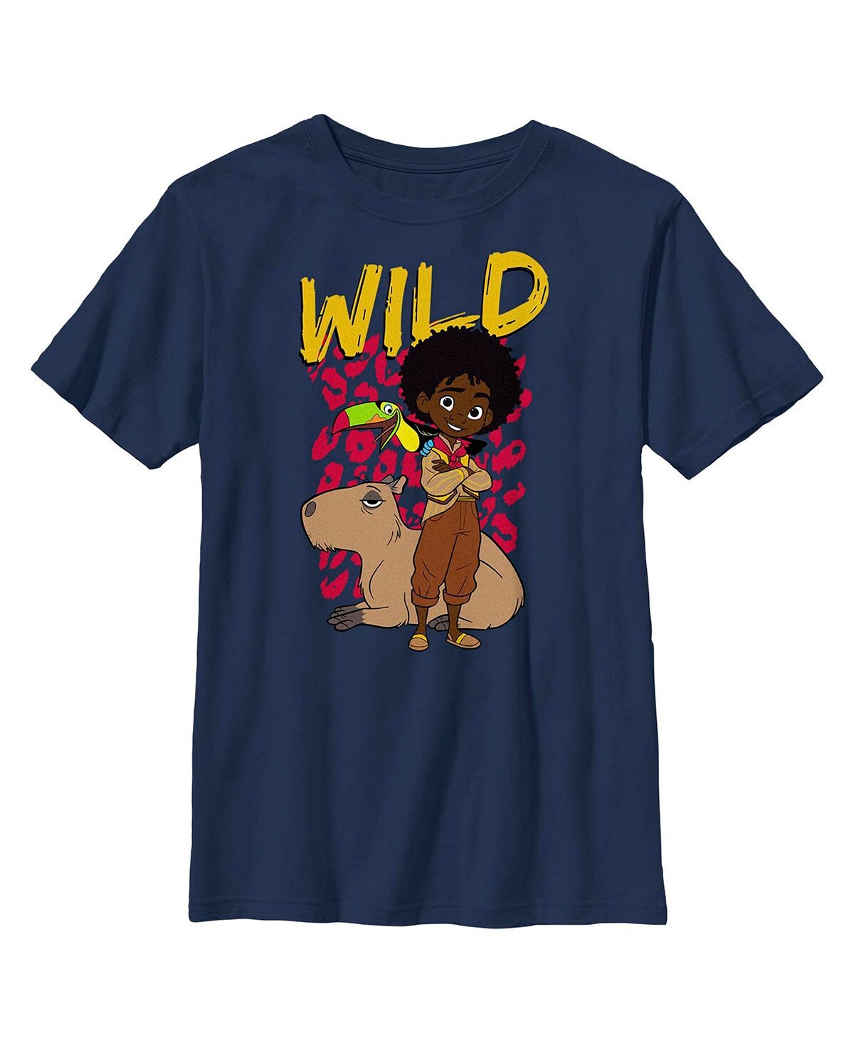 

Детская футболка с принтом Encanto Antonio Wild Like The Animals для мальчиков Disney