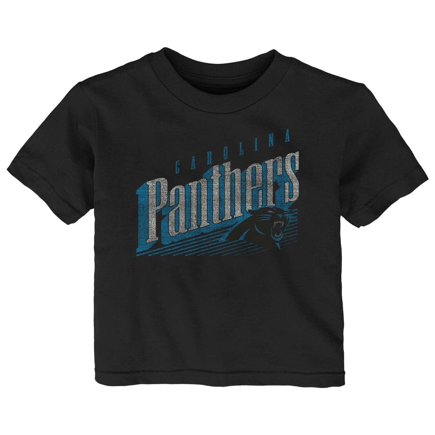 

Футболка Infant Black Carolina Panthers с полосой побед Outerstuff