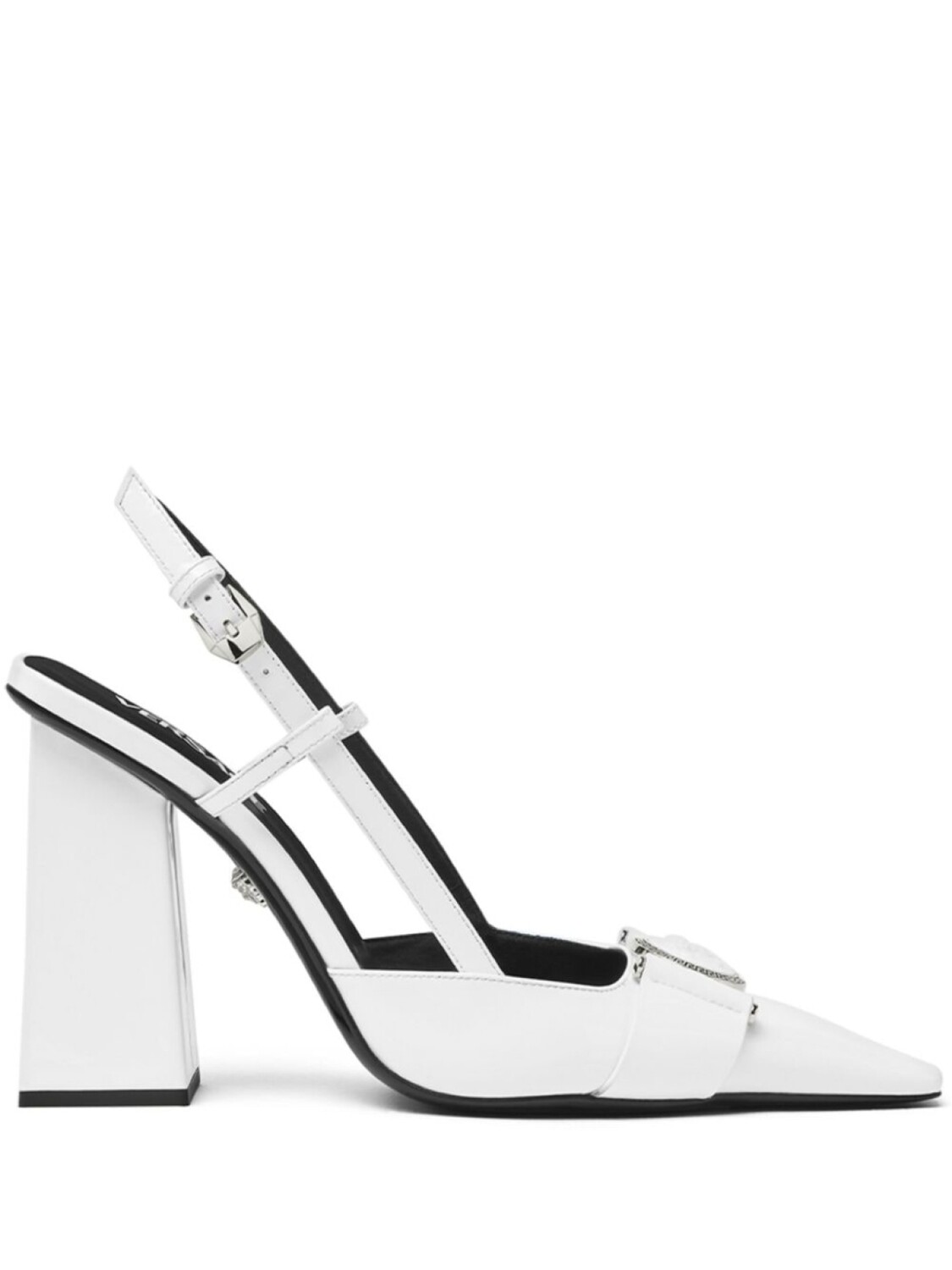 

Versace туфли с декором Medusa, белый