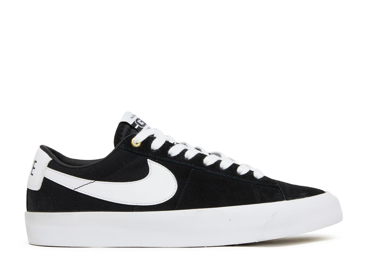 

Кроссовки Nike Zoom Blazer Low Pro Gt Sb 'Black White', черный