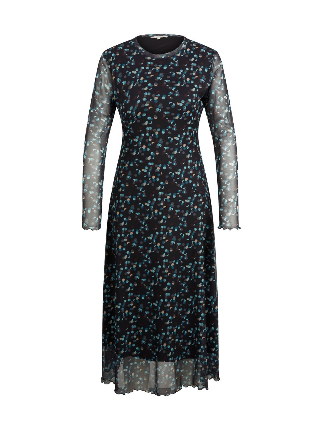 

Платье TOM TAILOR Denim MESH PRINTED, разноцветный