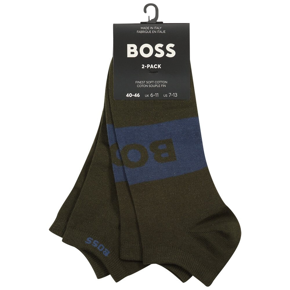 

Носки BOSS As Logo Col Cc 10241204 2 шт, зеленый