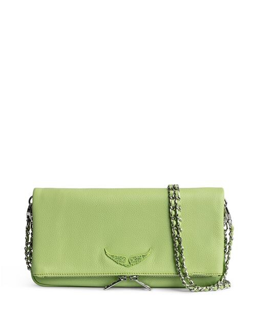 

Кожаная сумка через плечо Rock Zadig & Voltaire, цвет Green