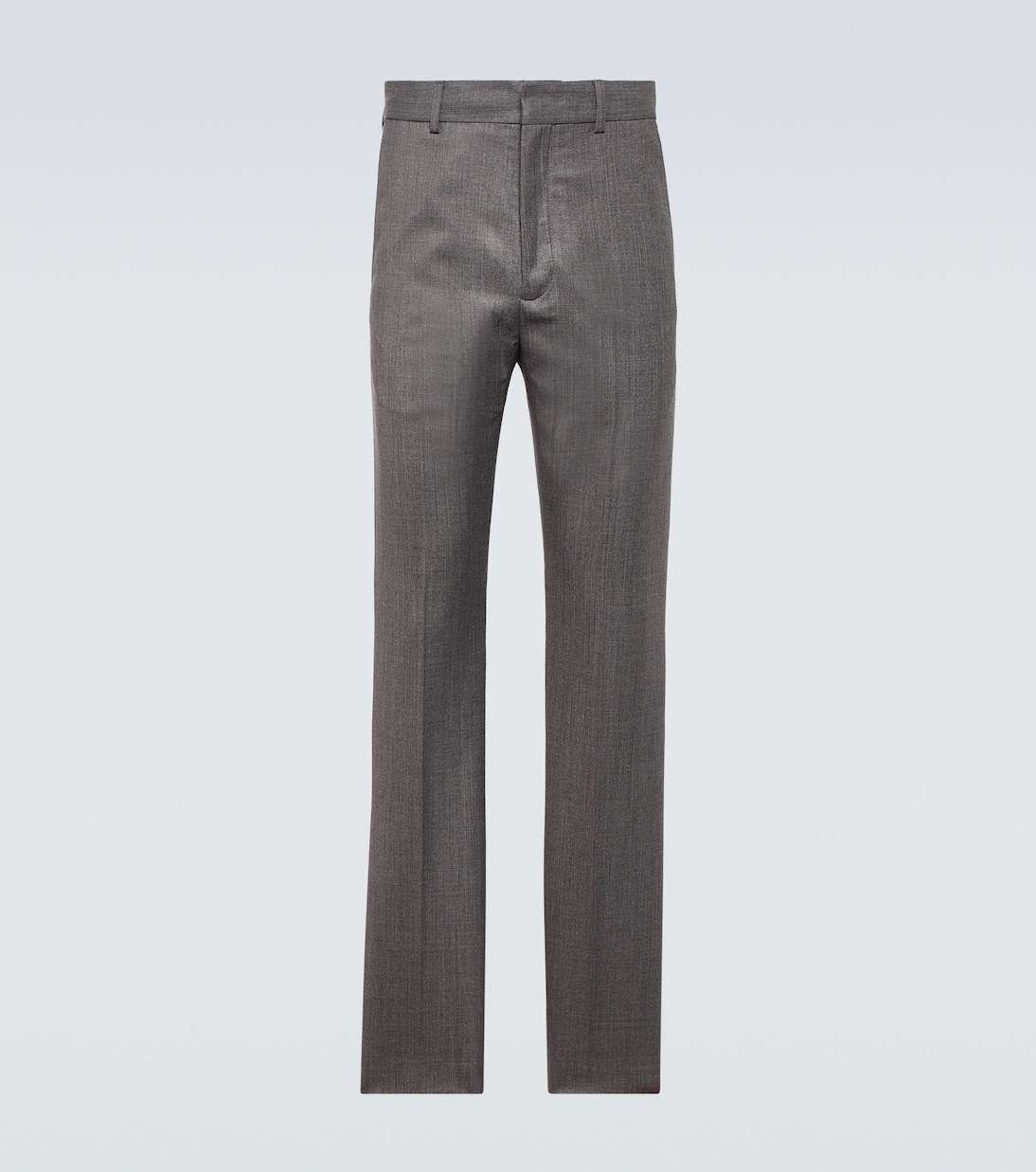 цена Прямые брюки со средней посадкой Acne Studios, серый
