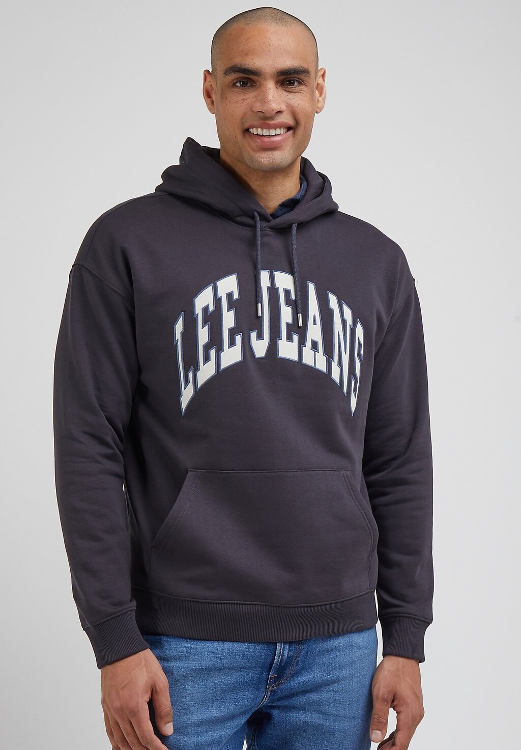 

Толстовка Varsity Lee, цвет washed black