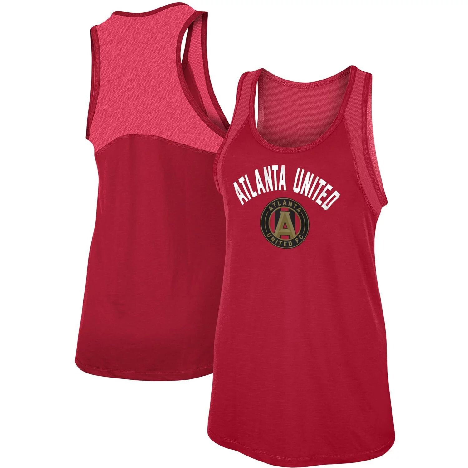 

Женская майка 5th & Ocean от New Era Red Atlanta United FC Slub Racerback New Era
