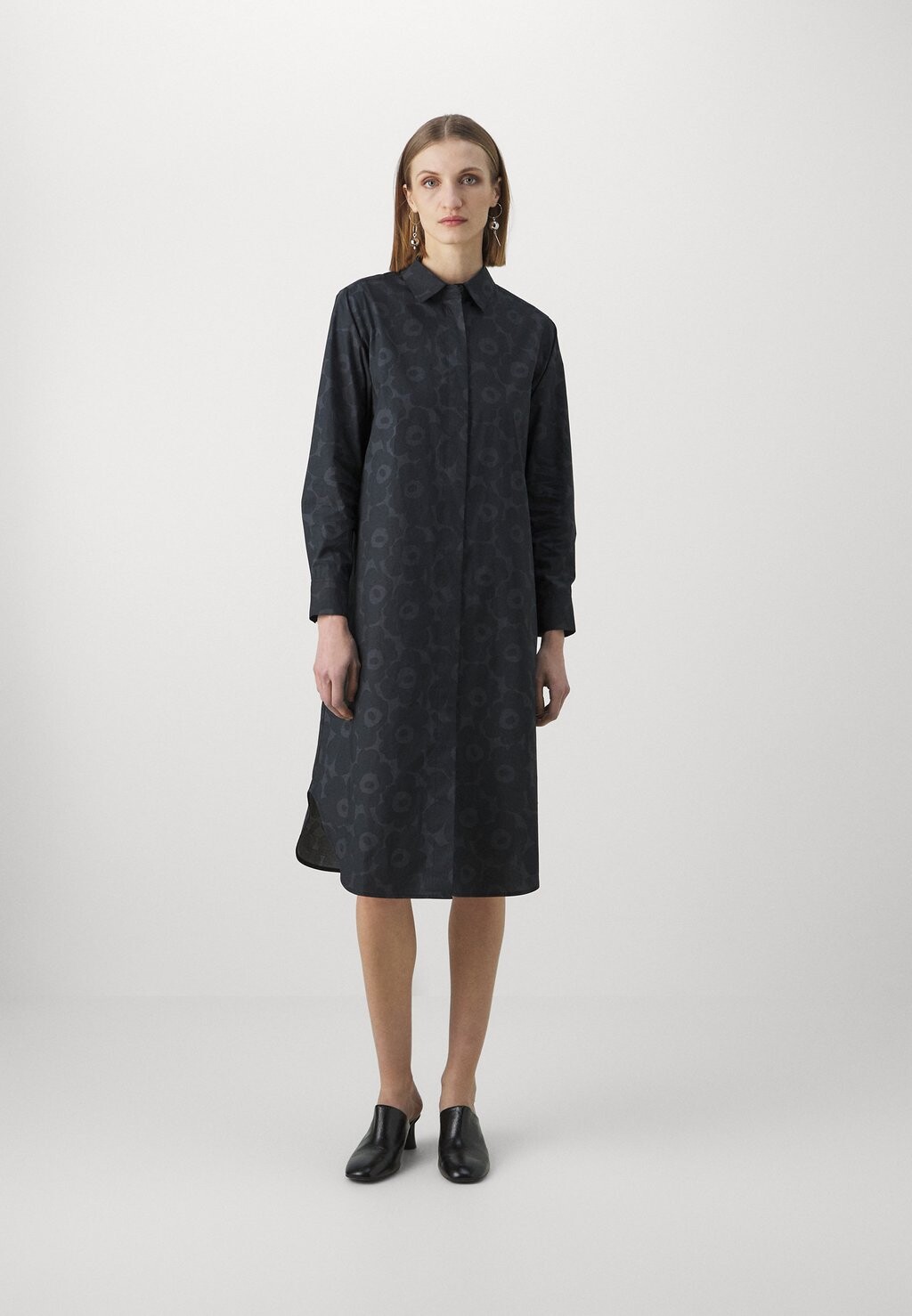 

Платье-рубашка ASKARE MINI UNIKOT Marimekko, серый