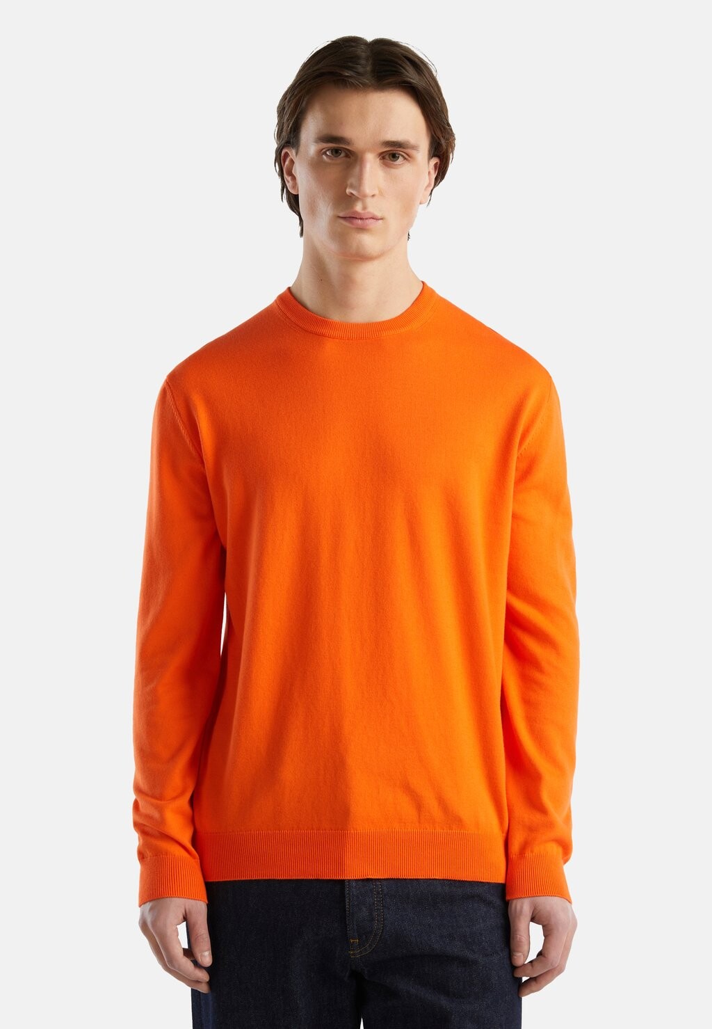 

Свитер United Colors of Benetton, оранжевый