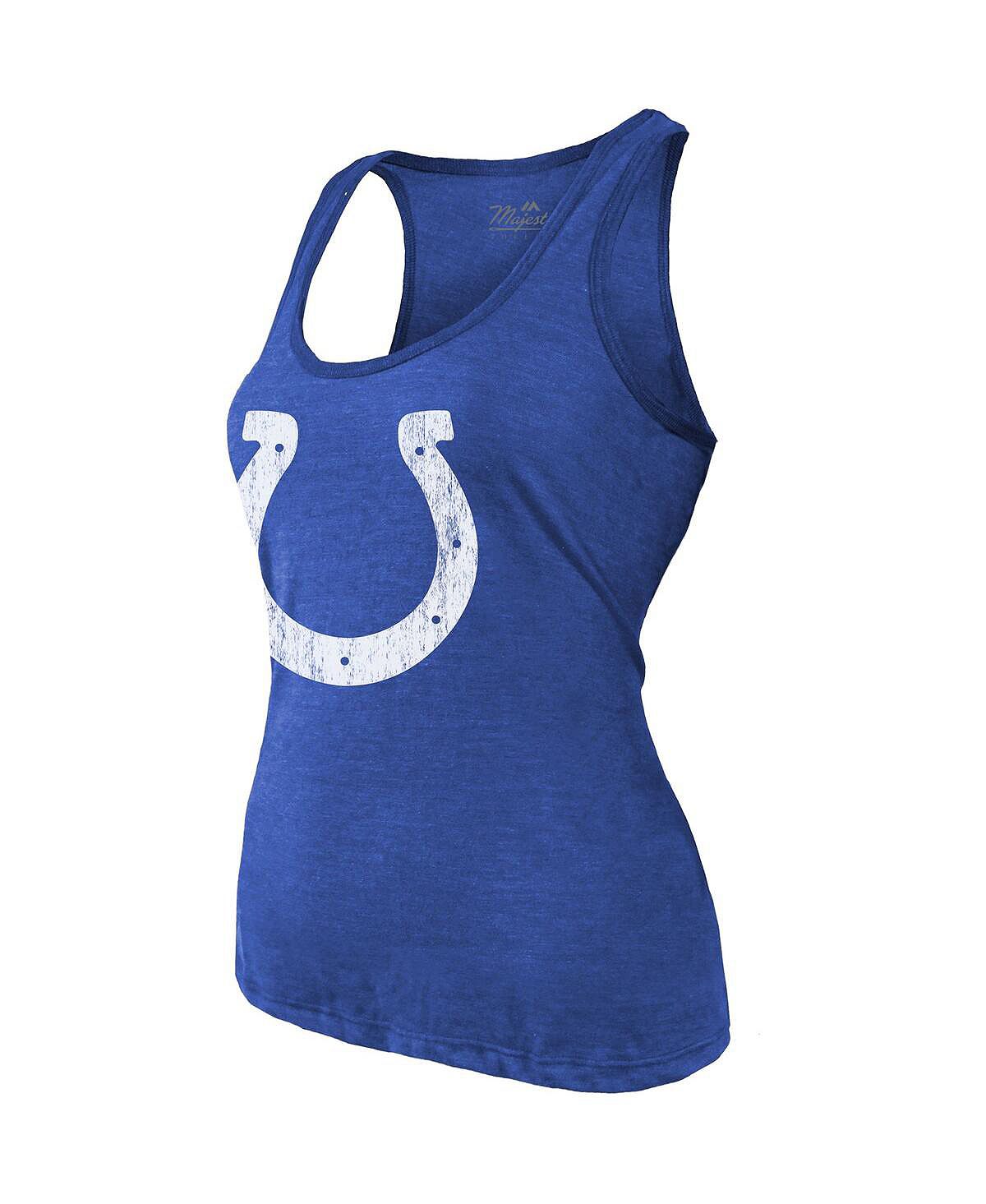 Женские нитки Джонатан Тейлор Royal Indianapolis Colts Имя и номер игрока  Майка Tri-Blend Majestic – заказать по выгодной цене из-за рубежа в  «CDEK.Shopping»