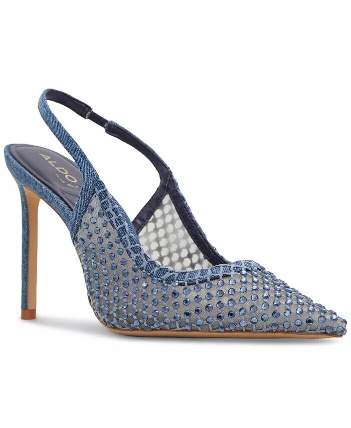 

Женские туфли Marciana со стразами на пятке на пятке ALDO, синий