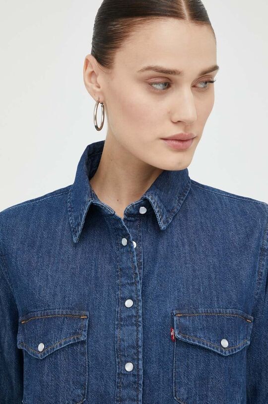 

Джинсовая рубашка Levi's, темно-синий