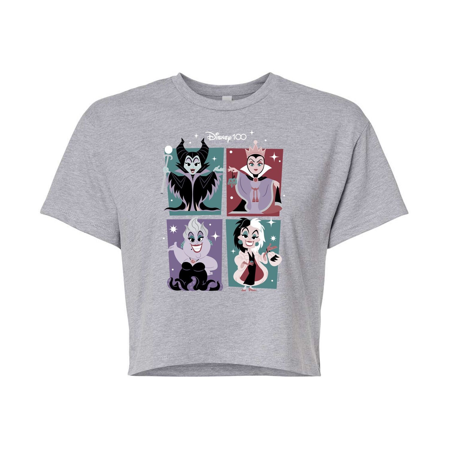 

Укороченная футболка Disney 100 Years Juniors' Villians Disney