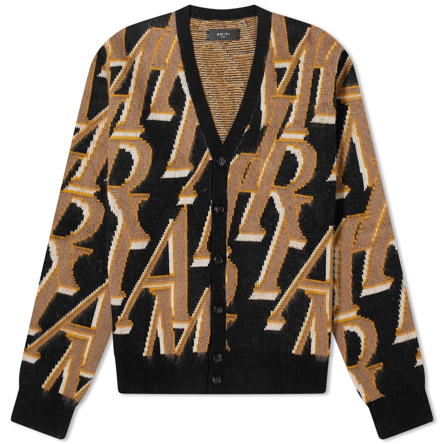 

Кардиган Amiri Repeat Logo, черный