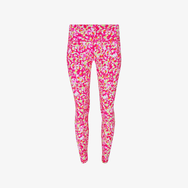 

Леггинсы Power 7/8 с принтом dab и высокой посадкой из эластичного нейлона Sweaty Betty, розовый