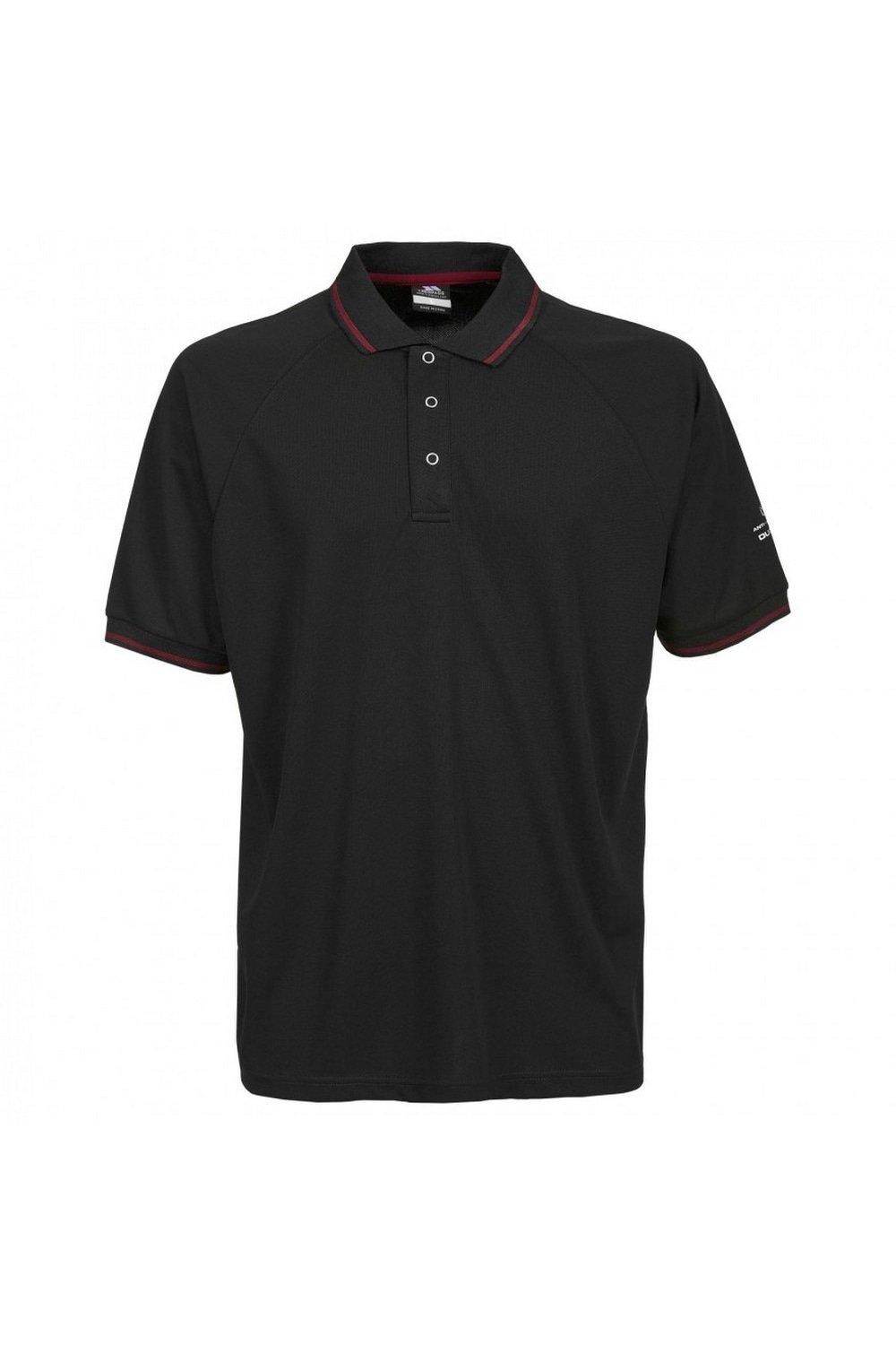 Рубашка поло с короткими рукавами Bonington Active Trespass, черный