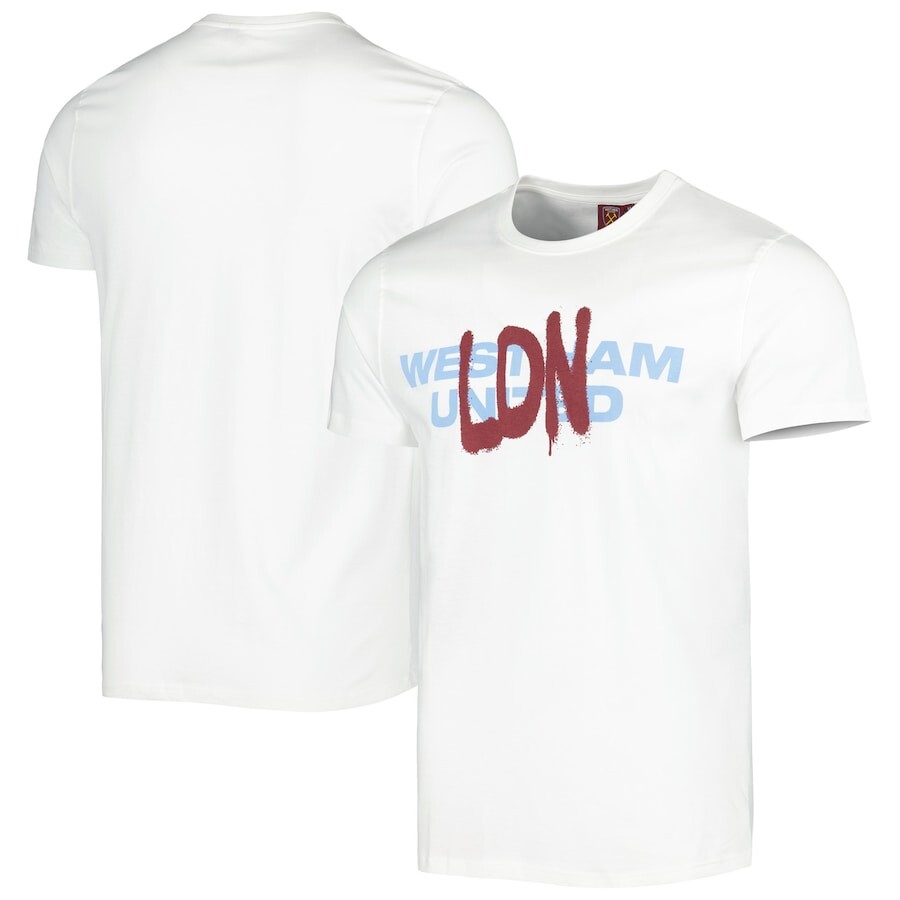 

Футболка с коротким рукавом Sport Design Sweden West Ham United, белый