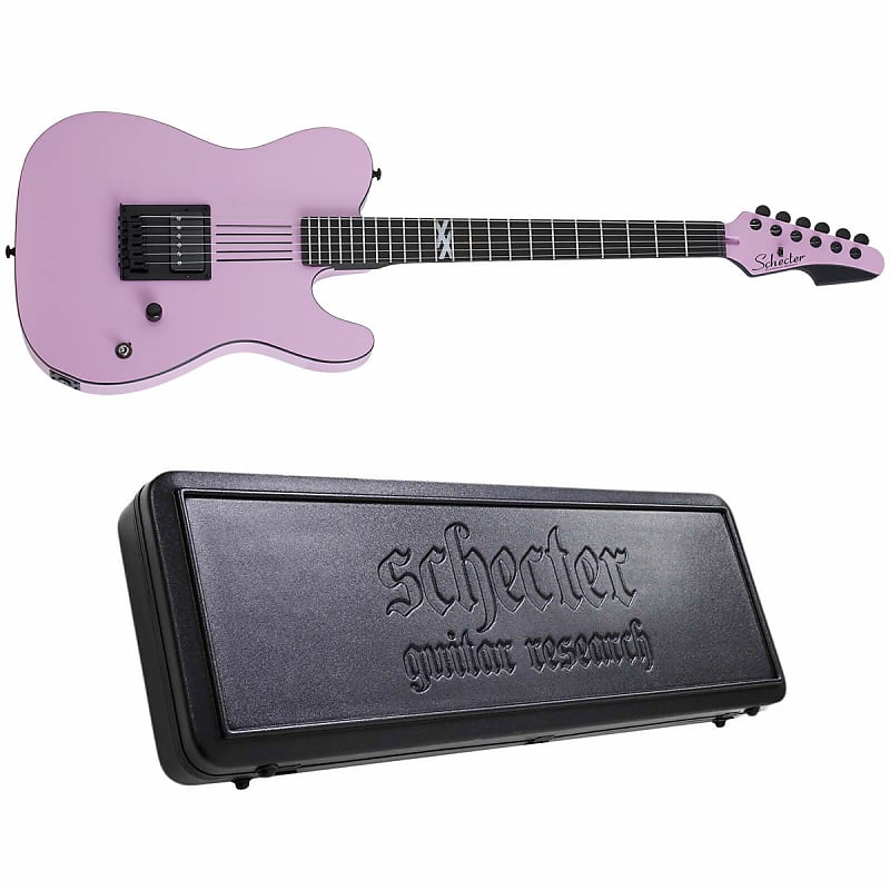 Электрогитара Schecter Machine Gun Kelly PT Electric Guitar Hot Pink PT-MGK-HP Ticket To My Downfall + HARD CASE