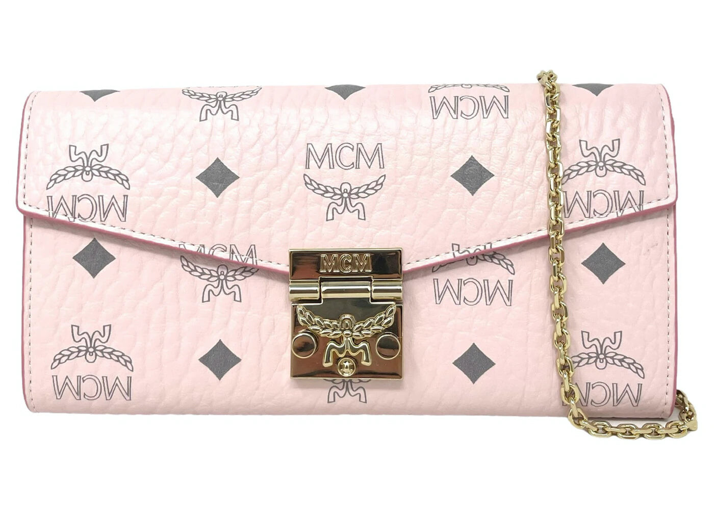 

Сумка через плечо MCM Tracy Monogram Logo On Chain, розовый