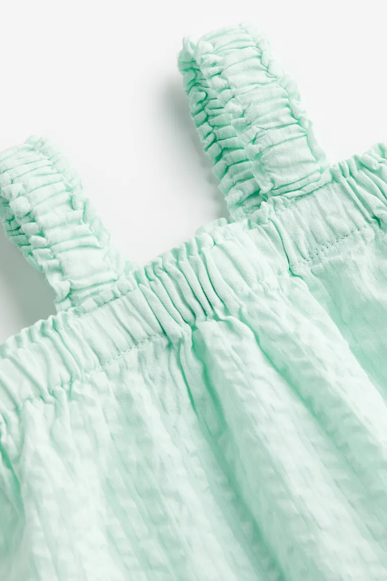 цена Хлопковое платье H&M, зеленый