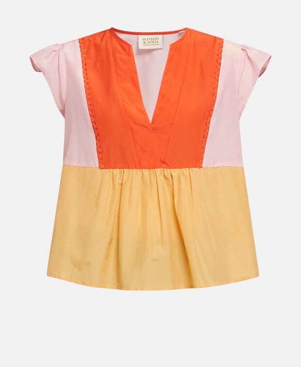 

Элегантный топ Scotch & Soda, розовый