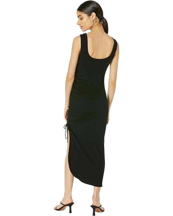 

Платье WAYF Replay Side Gathered Midi Tank Dress, черный