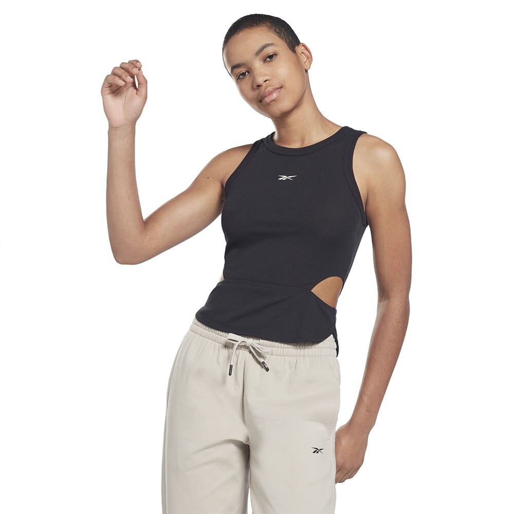 

Футболка без рукавов Reebok Cut Out Ars, черный