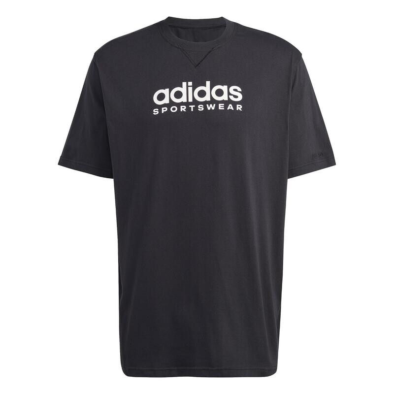 

Мужская футболка Adidas, цвет black/black/white