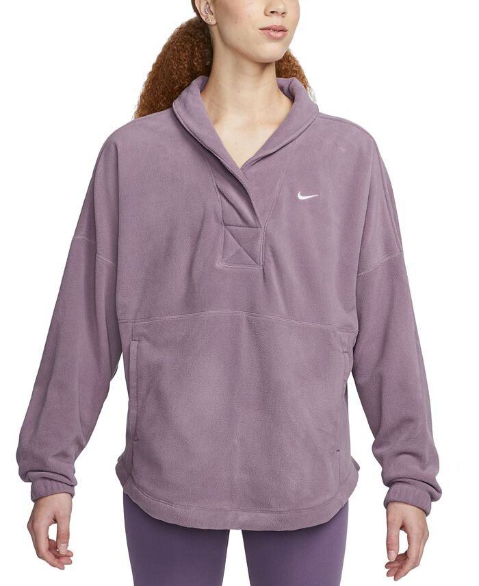 

Женский топ Therma-FIT One с длинными рукавами Nike, фиолетовый