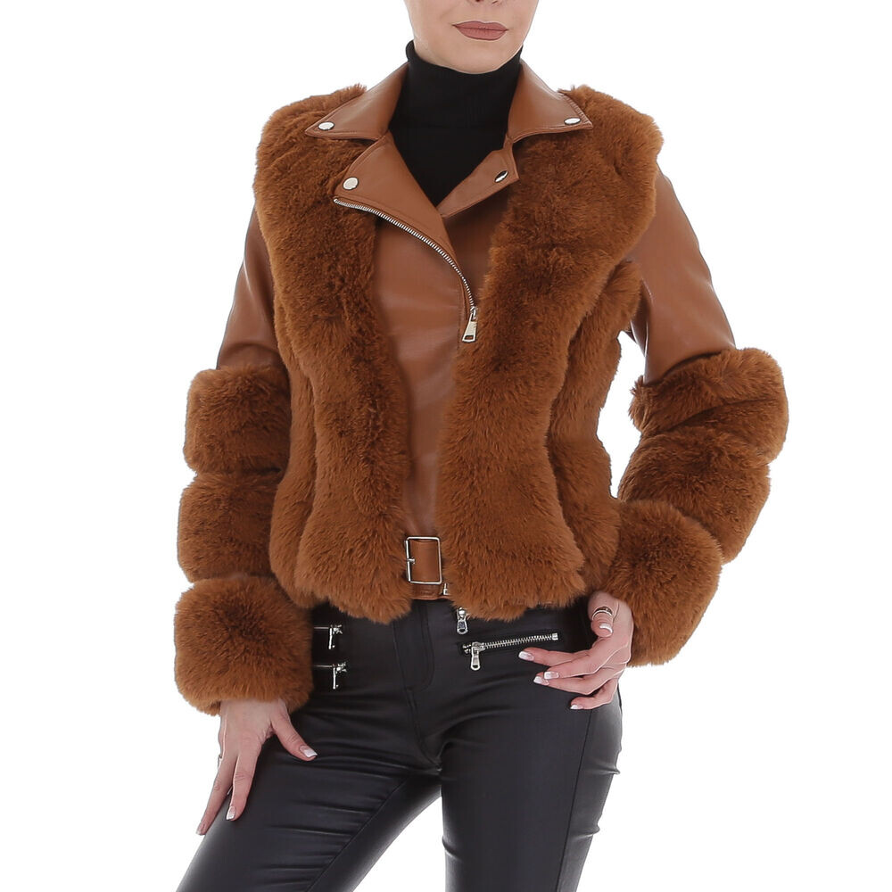 

Кожаная куртка Ital Design Jacke, кэмел