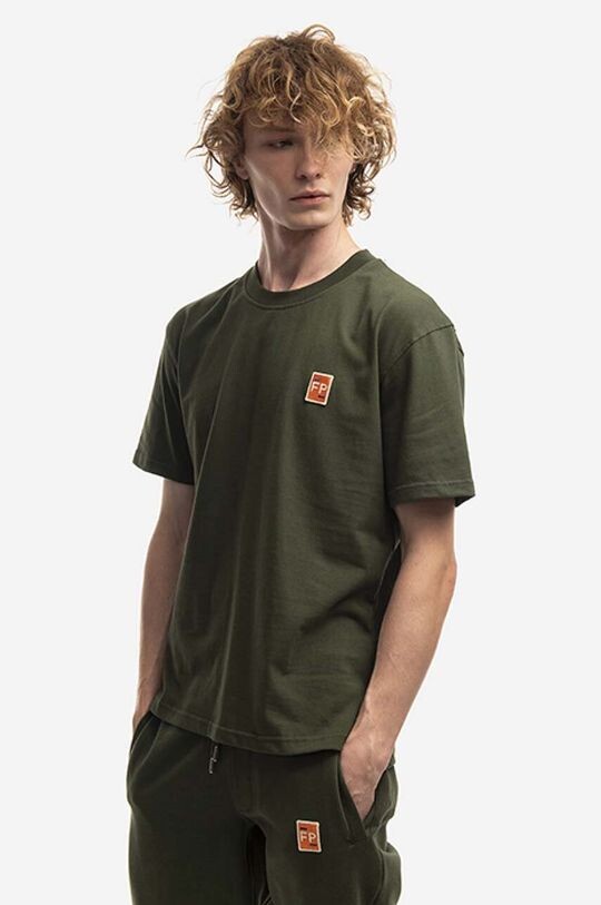 

Хлопковая футболка Tee Lux Filling Pieces, зеленый