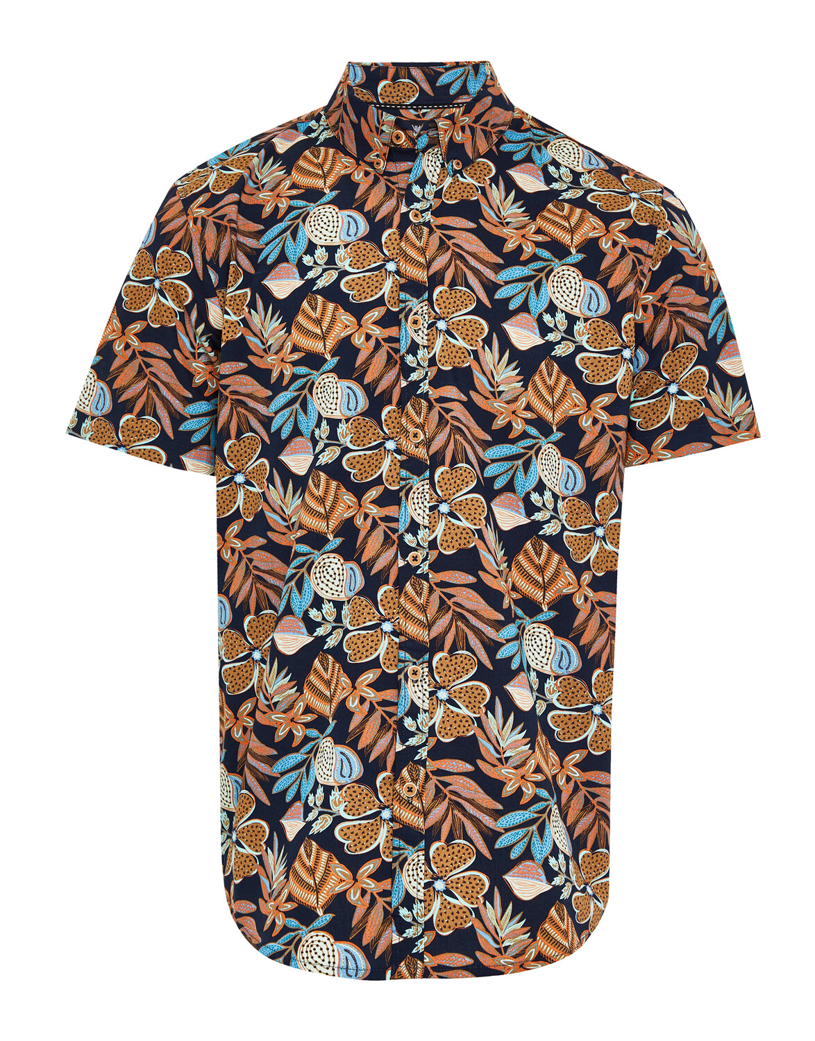 

Рубашка Threadbare Hawaii THBYucca, синий