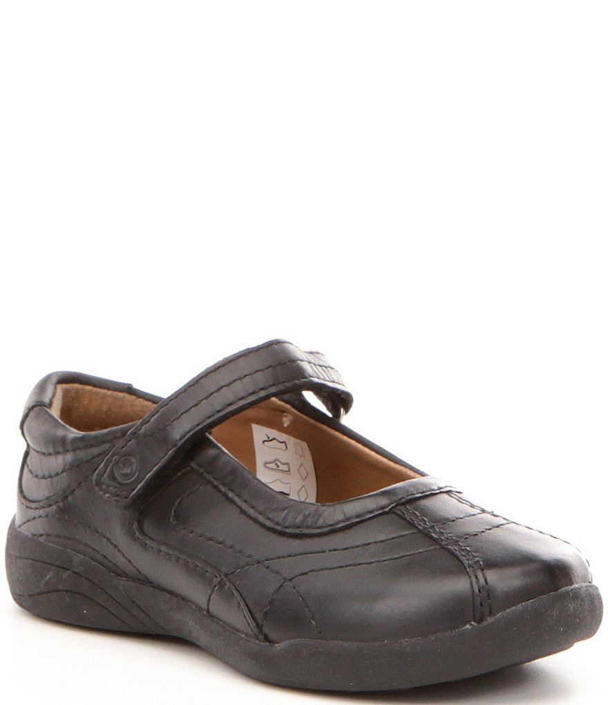 Обувь для девочек Stride Rite Claire Mary Jane Flats (для малышей), черный