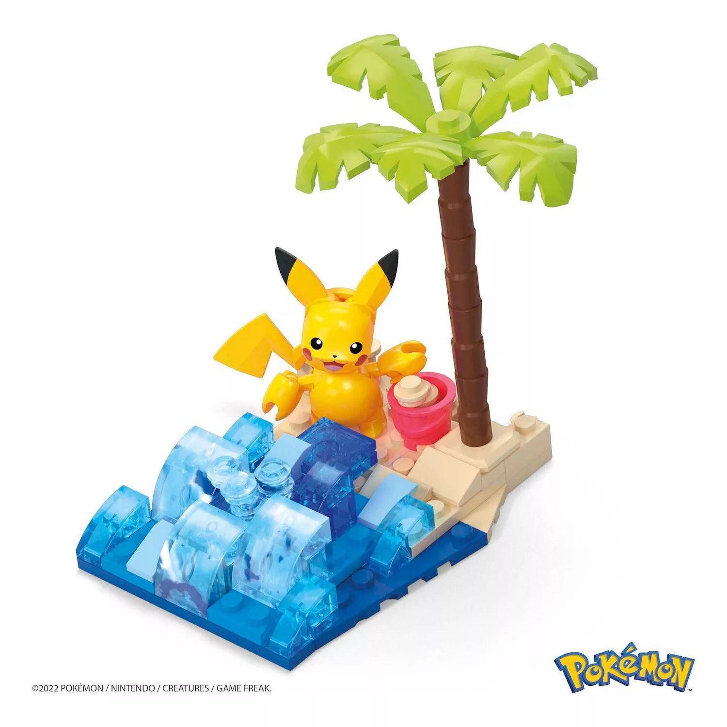 

Набор строительный набор Mega Bloks Pokémon Pikachu's Beach Splash Building Mega Bloks