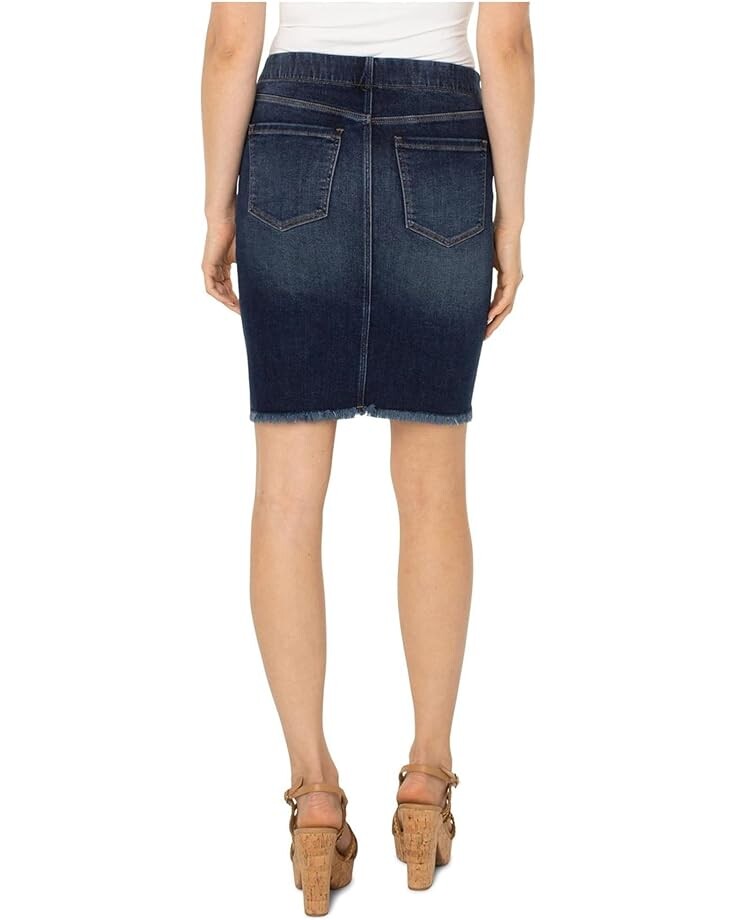 

Юбка Liverpool Los Angeles Chloe Pull-On Cat Eye Skirt, цвет Linville