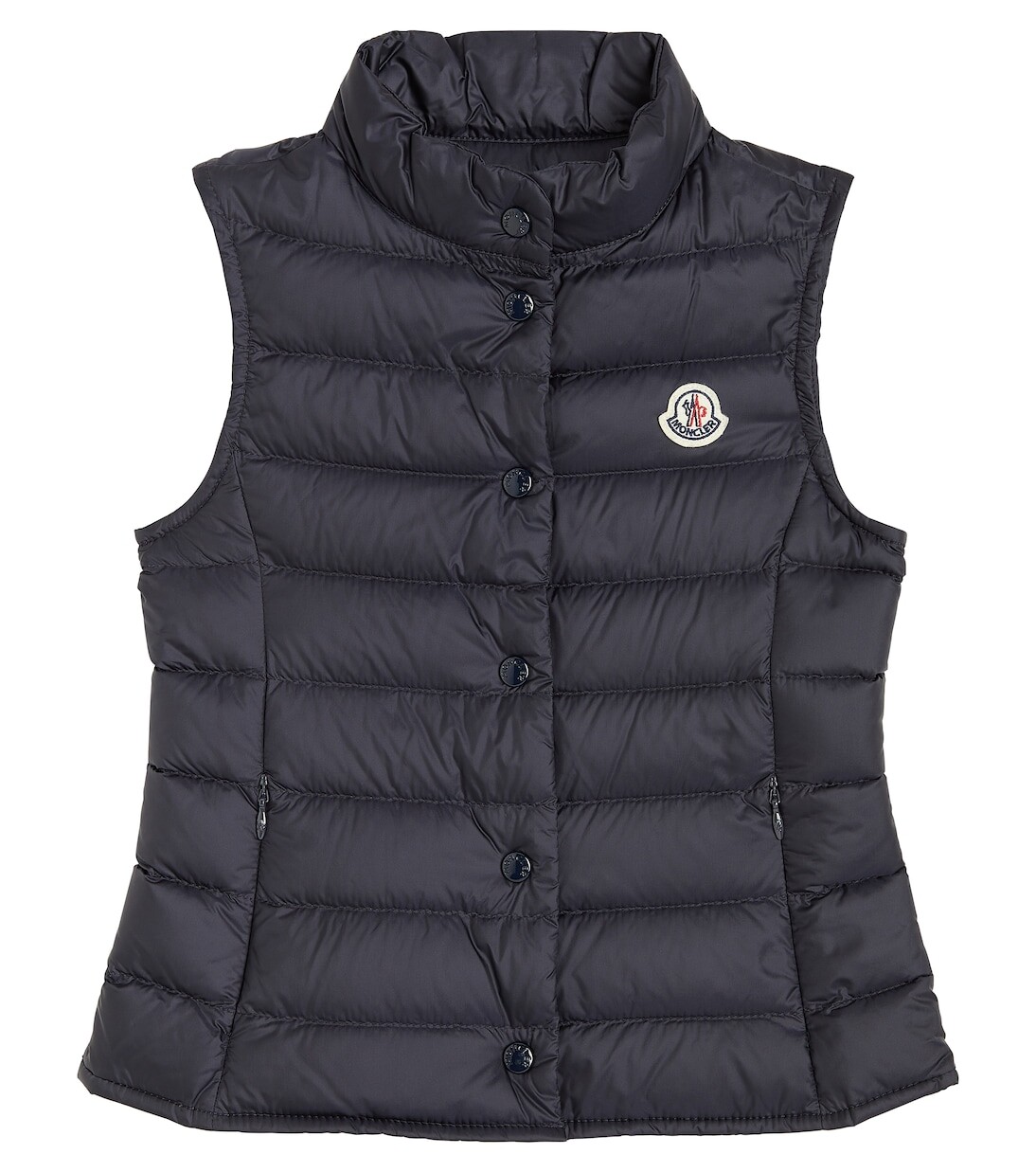 

Стеганый пуховик Liane Moncler Enfant, синий